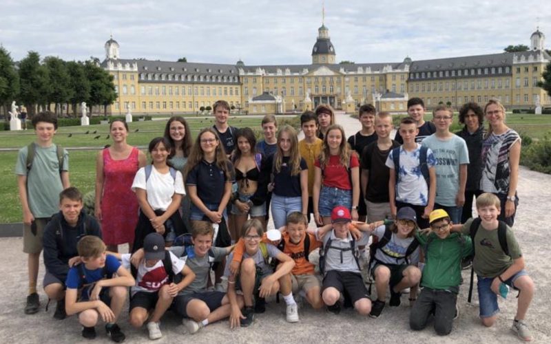 Latein-Ausflug der 7. Klassen nach Karlsruhe