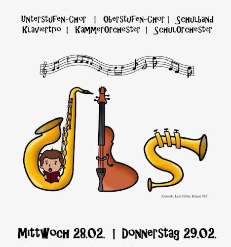 Musik an der DBS – Jahresschulkonzerte am 28. und 29. Februar 2024