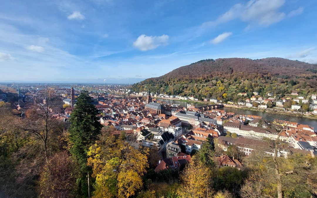Mobilitätstraining zum Heidelberger Schloss – Ein herrlicher Blick belohnt für zahlreiche Barrieren!