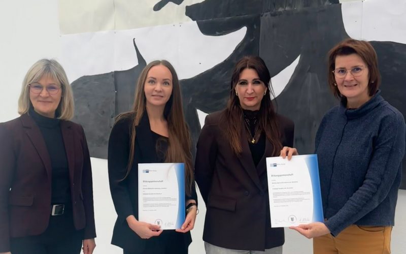 Kooperation mit der Volksbank Weinheim sowie der Industrie- und Handelskammer