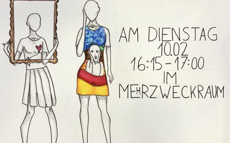 Werkpräsentation der 914 vor dem Elternsprechtag