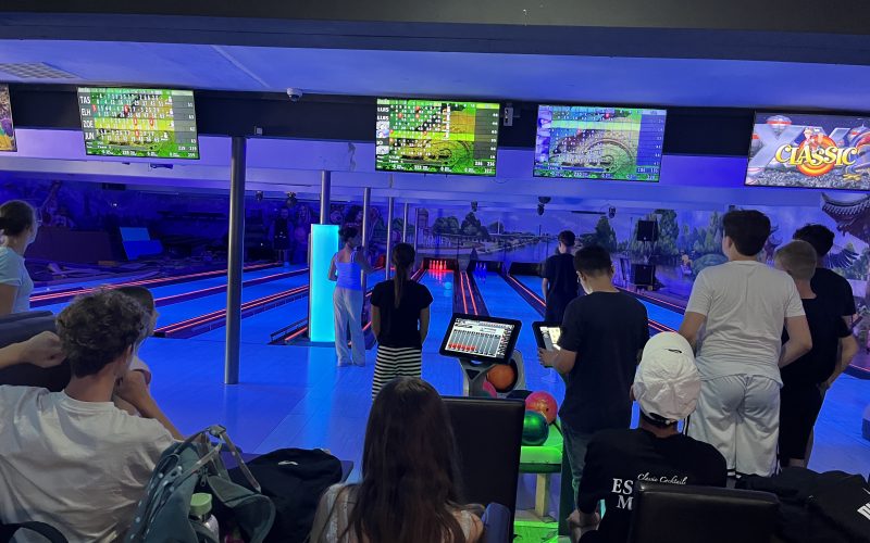 Bowlingpause für die Klasse 722